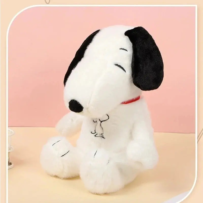 2026 Glowing Breathing Snoopy Plush Toy Baby Sleep Aid Cute Calming Stuffed Animal Kids Bedtime Gift Snoopy`s Pulse